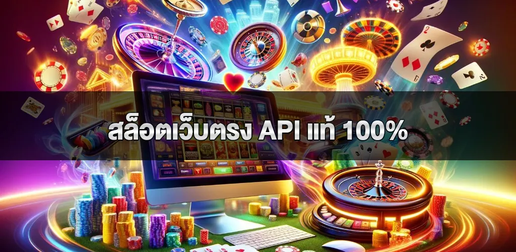 สล็อตออนไลน์ สล็อตเว็บตรง API แท้ 100% ที่สุดของความสนุกในยุคดิจิทัล